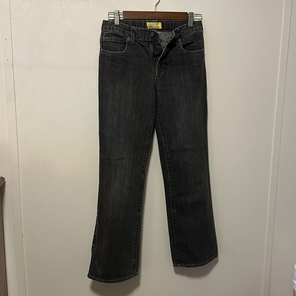 Boys Old Navy black denim jeans